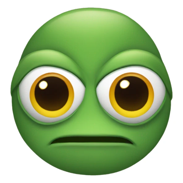 🐢this emoji with his eyes crossed eyes as a multiply sign sticker