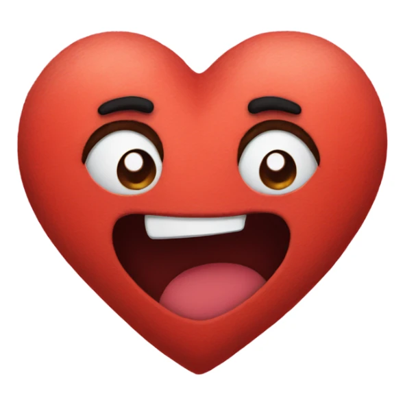 Big heart plushie  sticker