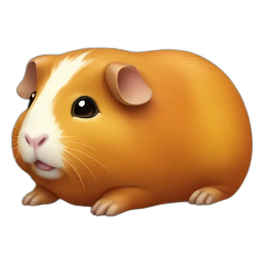 Gummy guinea pig sticker