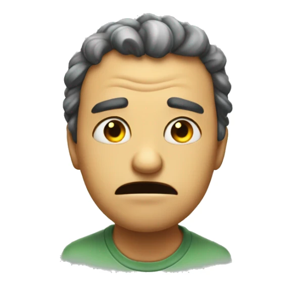 emoji rolling eyes in disgust  sticker