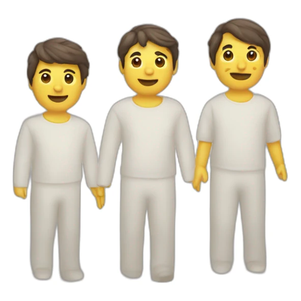 Dos manos la creación de Adán sticker