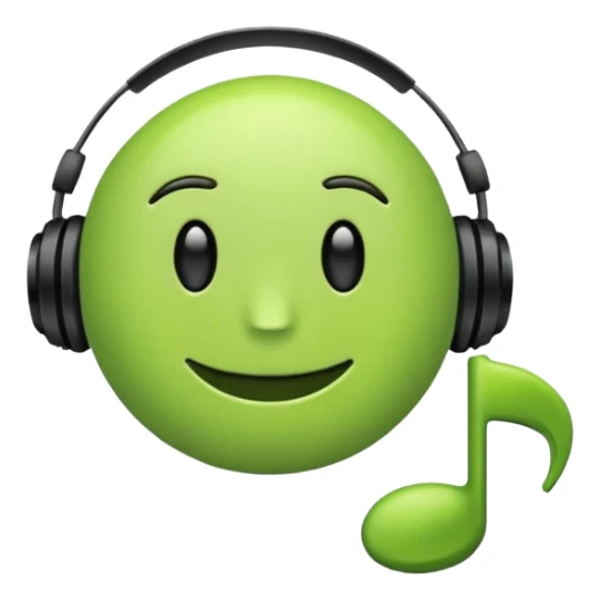 wygeneruj mi emoi animowane z logiem spotify sticker