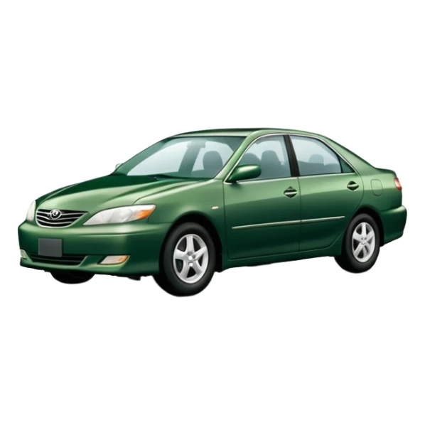 Darker Green 2003 Toyota Camry sticker