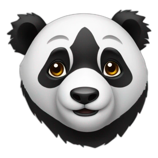 Panda qui haussa les épaules  sticker