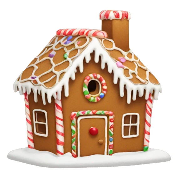 gingerbread house sticker