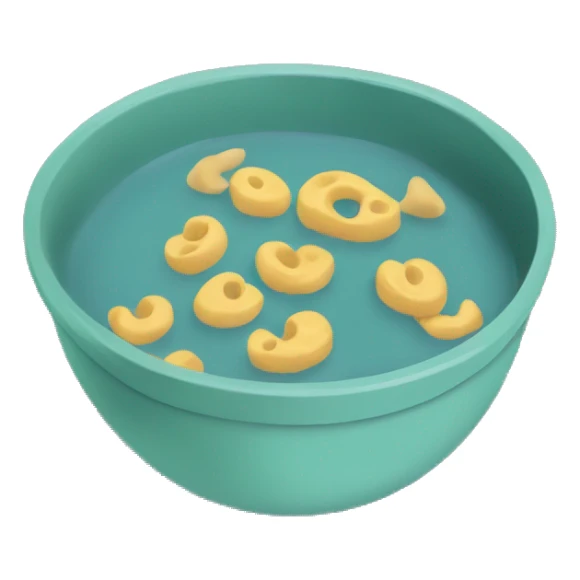 bowl mac and cheese food flat colors  sticker