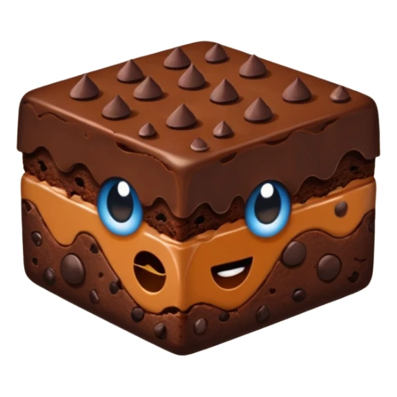 Brownie sticker