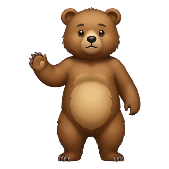 Bear sticker