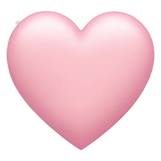 pastel pink heart sticker