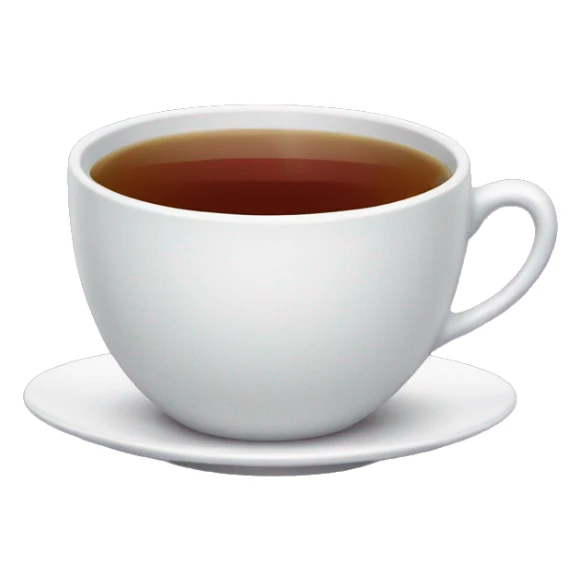 purple cup of tea sticker