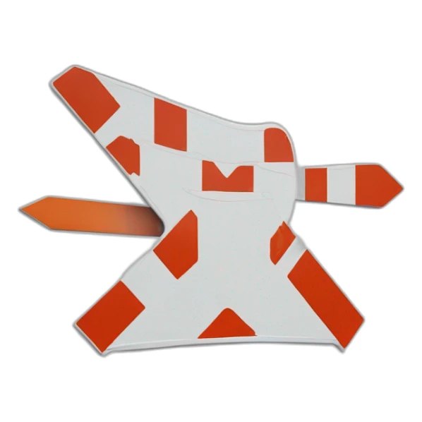 Panneau de signalisation avec marqué dessus « Froidthier » sticker