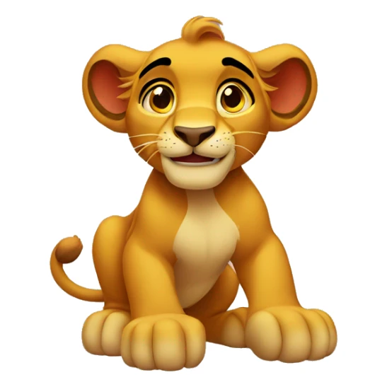 Simba sticker