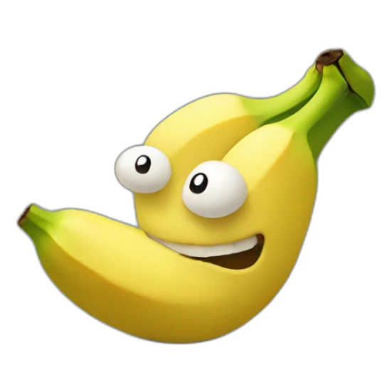 Banana won a tennis tournament sticker