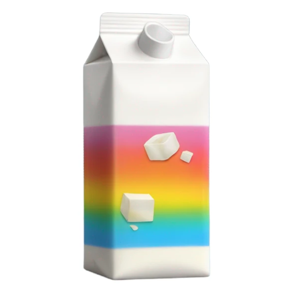 milk carton sticker
