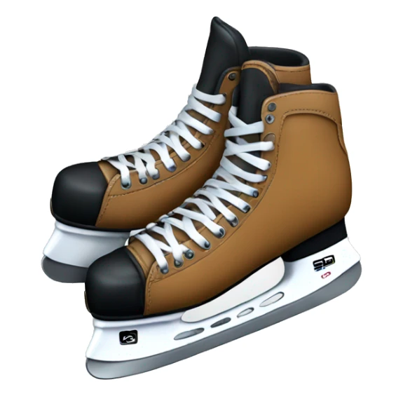 Hockey skates sticker