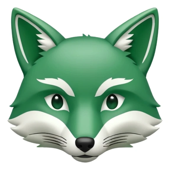 make 100 dollar bill with a small fox head outline in the middle and the fox head is just an outline with no color sticker