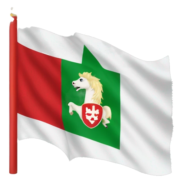 the regional flag of veneto, italy sticker