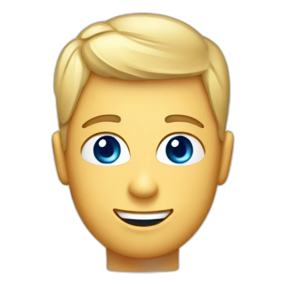 Rubia de ojos azules con un vaso de cerveza sticker