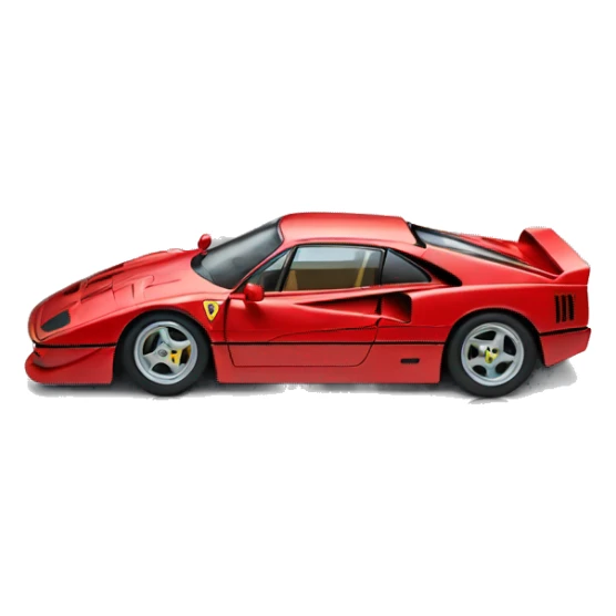 ferrari F40 sticker