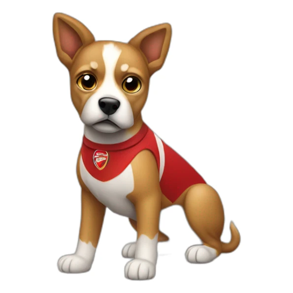 Arsenal football club deadly dog sticker