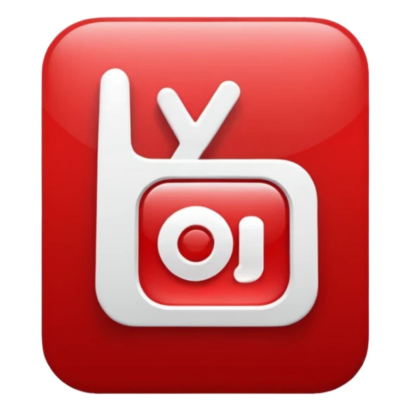 A yt studio logo sticker