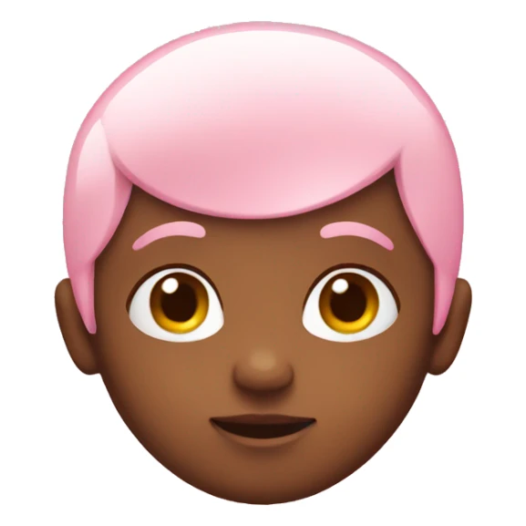 Baby pink heart emoji sticker