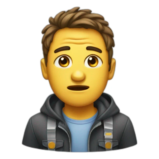 qwerty cries that his family abandoned him sticker