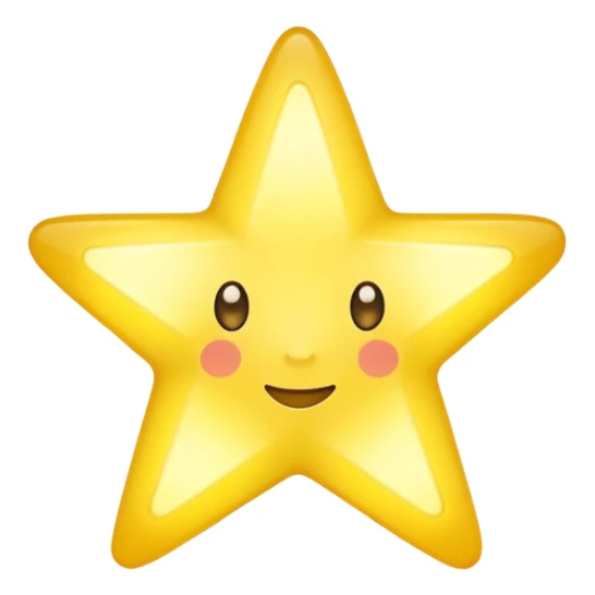 Small star sticker