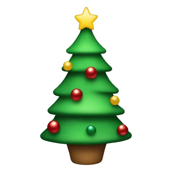 Christmas tree  sticker