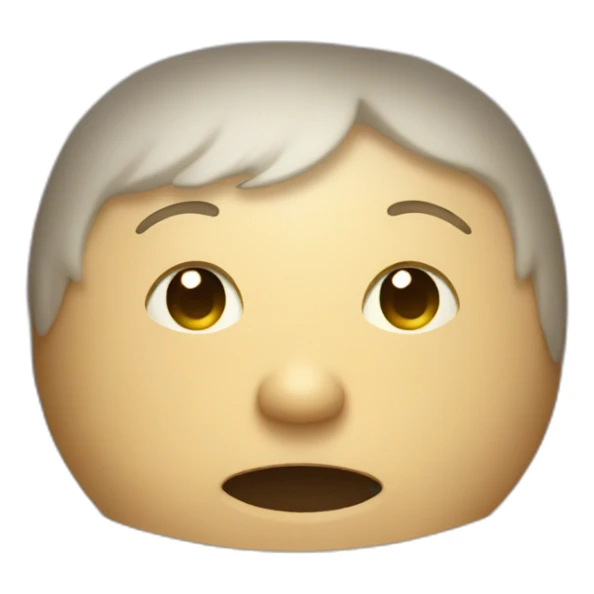 male head sticking out of toliet sticker