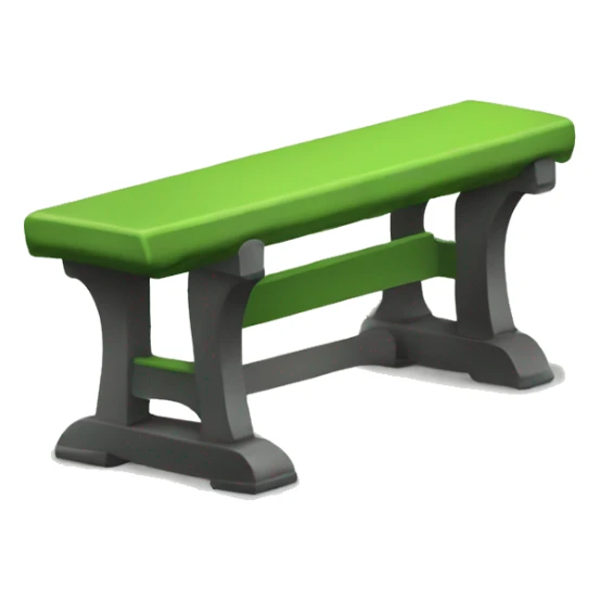 lime green bench sticker