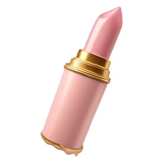 vintage rococo light pink lipstick  sticker