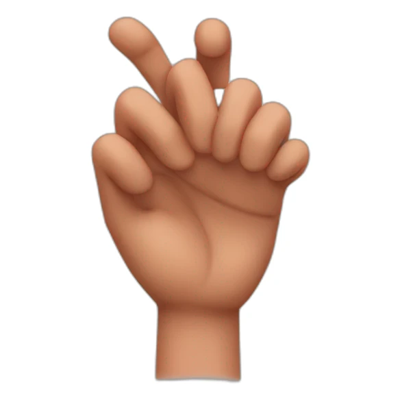 Coeur avec les mains sticker