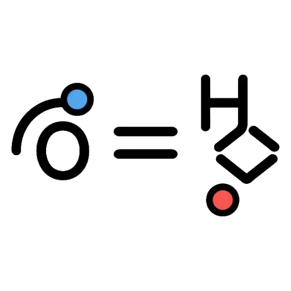 Chemical redox reaction with electron transfer between two atoms sticker