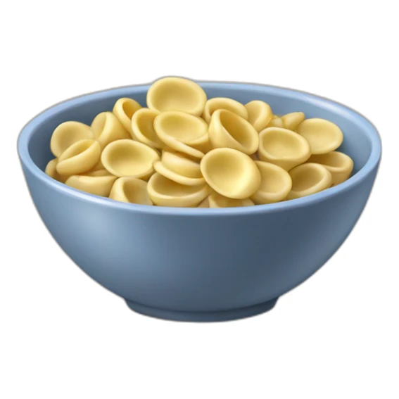 bowl of orecchiette sticker