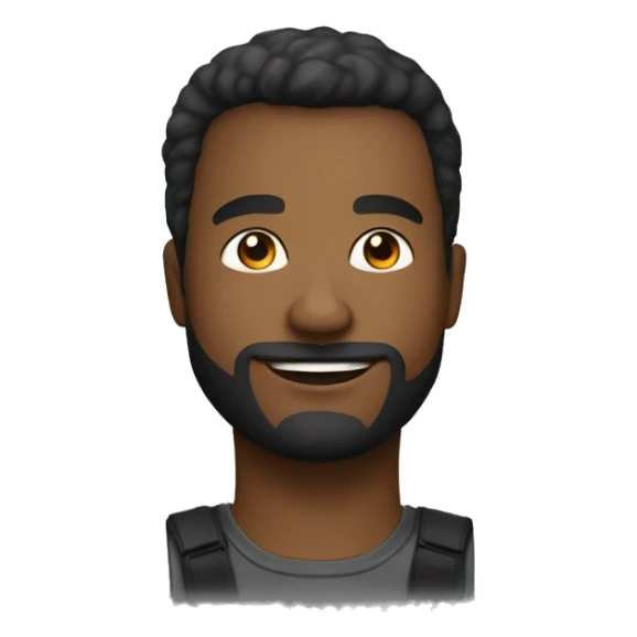 Je cherche une illustration pour représenter un homme noir qui a une idée  sticker