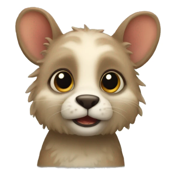 a little critter that does not look like a mammal, nor anything like a fish or a bird. An indescribable creature. sticker