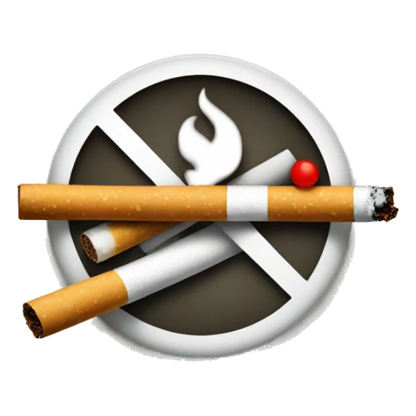 "no smoking" sign but with a maple leaf instead of a cigarette symbol sticker