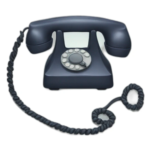 Telephone sticker