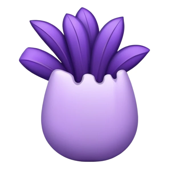 UBE root, iconic and minimal, clean and modern, brand logo feel sticker