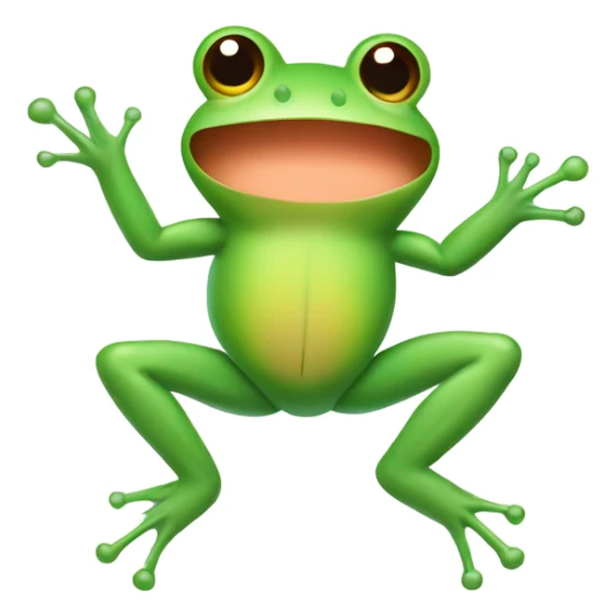 Little Frog with 3 band aids on belly sticker