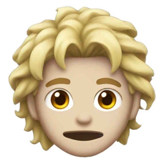  Emoji that resembles the stone hashira from demon slayer sticker