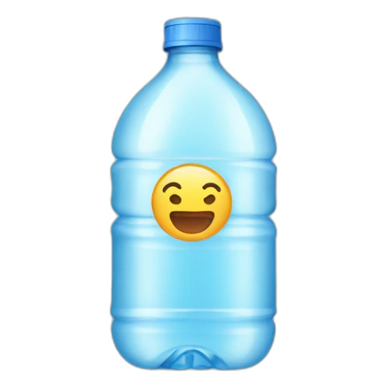 Bottle water  sticker