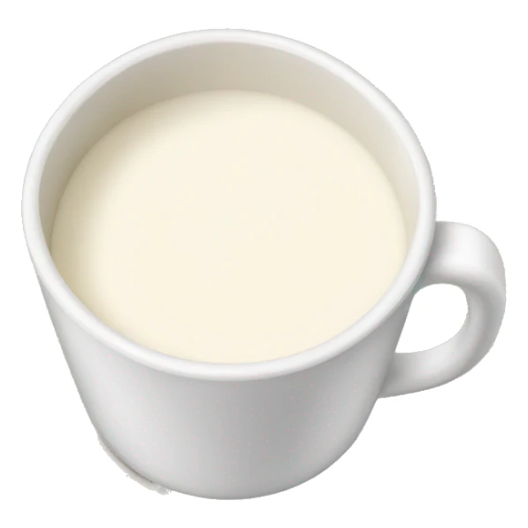 cup of milk sticker