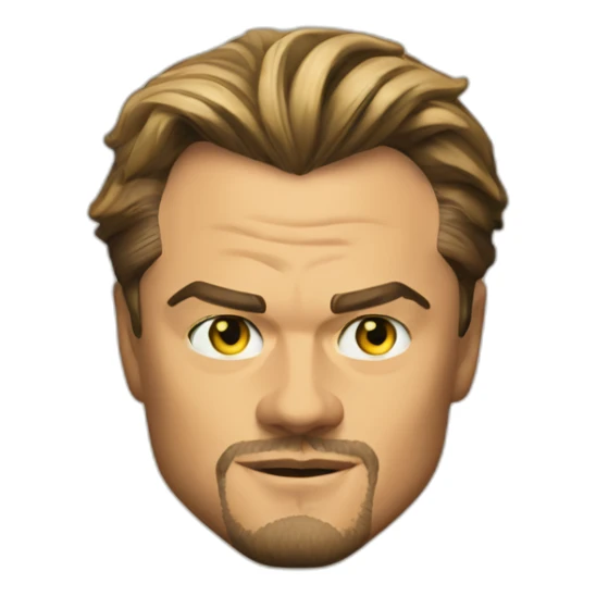 leonardo dicaprio, the wolf of wall street sticker