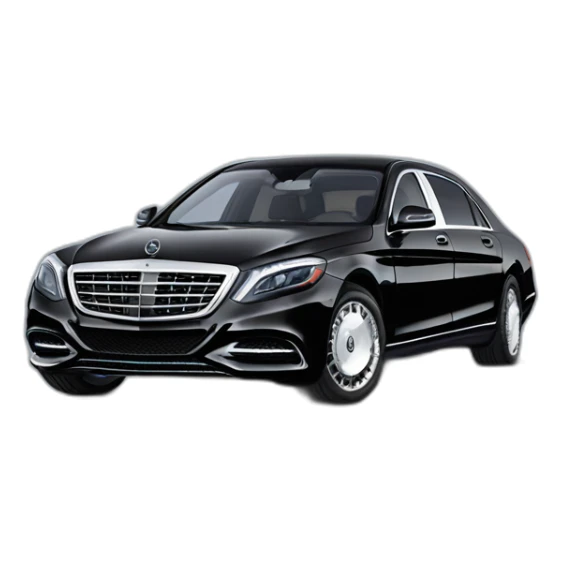 Mercedes maybach profile view sticker