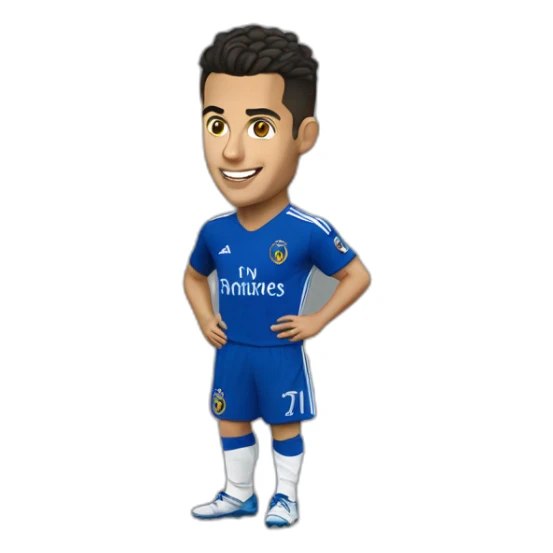 cristiano with t-shurt al-nasr sticker