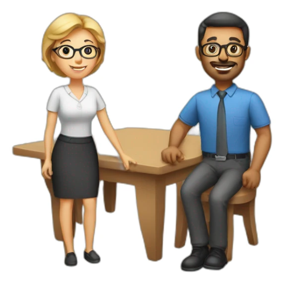 mom and dad teacher sticker