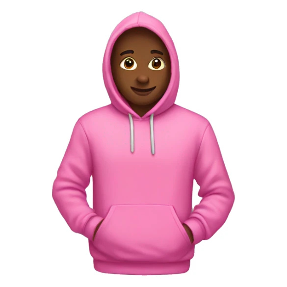 pink hoodie sticker