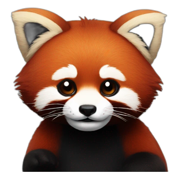 Trump as red panda sticker